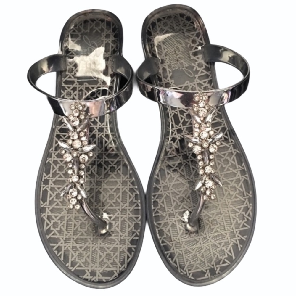 badgley mischka jelly sandals